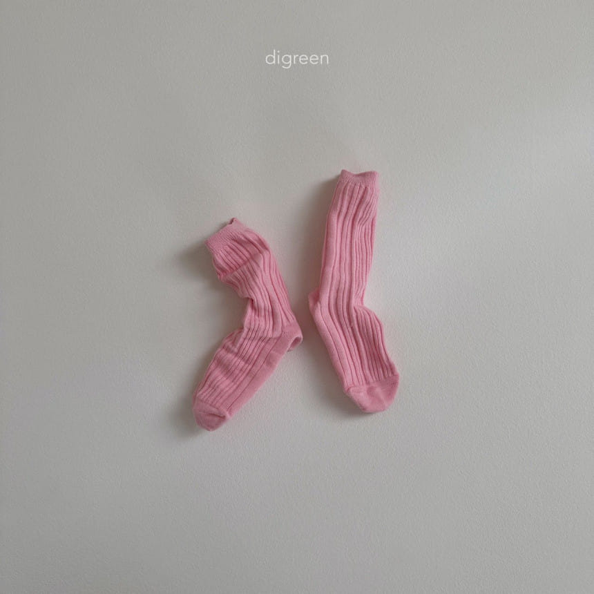 Digreen - Korean Children Fashion - #childofig - Point Socks - 10