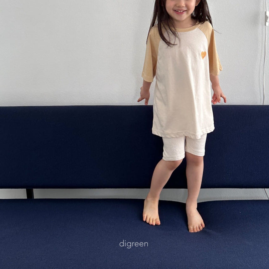 Digreen - Korean Children Fashion - #childrensboutique - Waffle Short Leggings - 6