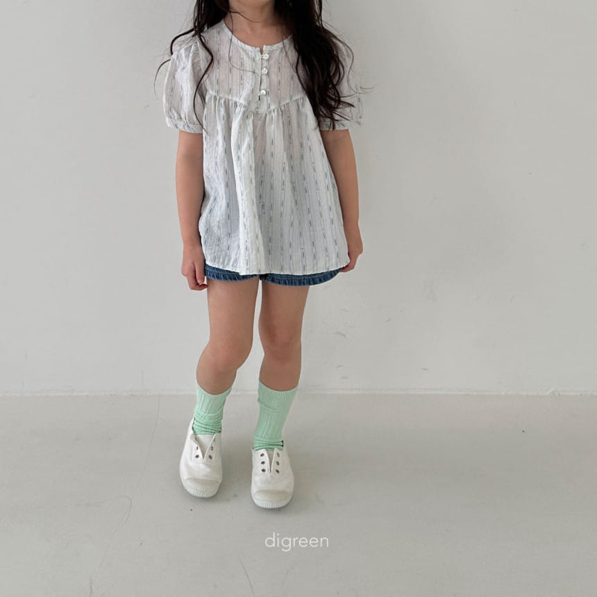 Digreen - Korean Children Fashion - #childrensboutique - Loving Blouse - 3