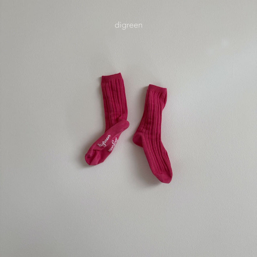 Digreen - Korean Children Fashion - #childrensboutique - Point Socks - 11