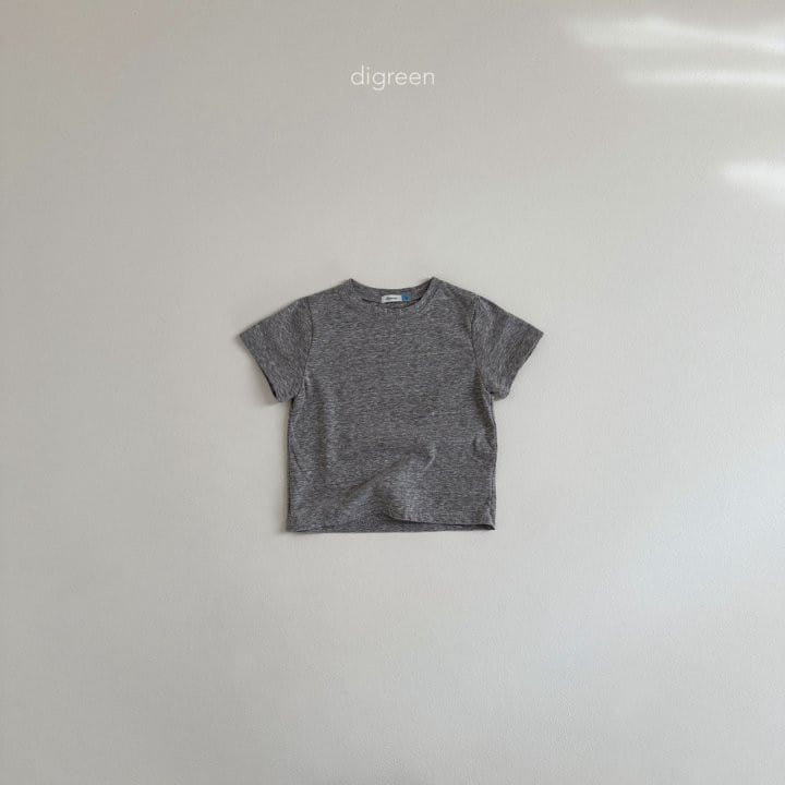 Digreen - Korean Children Fashion - #childrensboutique - Letter Tee - 8