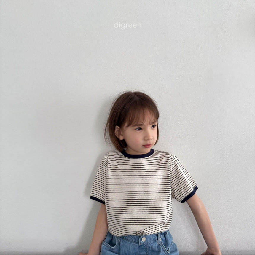 Digreen - Korean Children Fashion - #designkidswear - ST Color Tee - 2