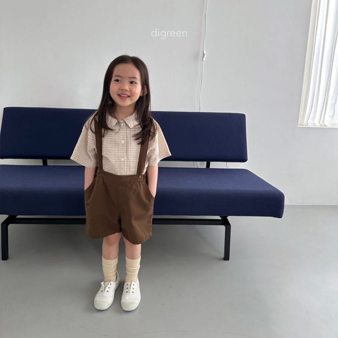 Digreen - Korean Children Fashion - #designkidswear - Bla Dungarees Pants