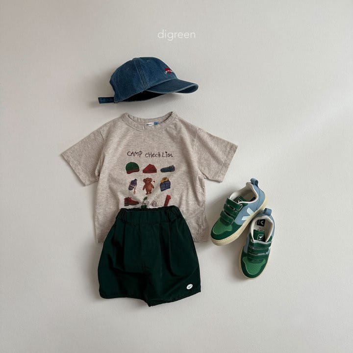 Digreen - Korean Children Fashion - #designkidswear - Camping Tee - 11