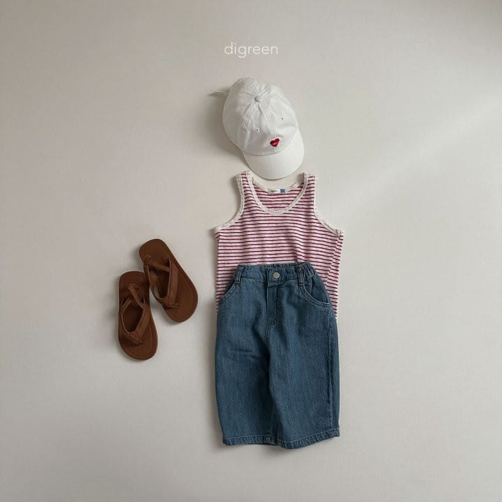 Digreen - Korean Children Fashion - #designkidswear - L ST Sleevless Tee - 10
