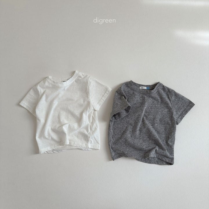 Digreen - Korean Children Fashion - #designkidswear - Letter Tee - 9