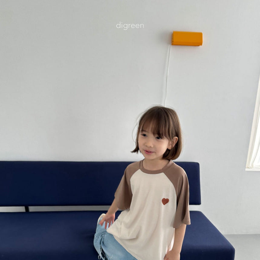 Digreen - Korean Children Fashion - #discoveringself - Waffle Tee - 10