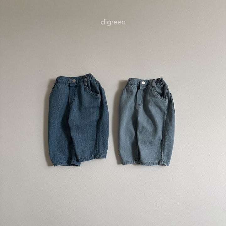 Digreen - Korean Children Fashion - #discoveringself - Denim Shorts - 2