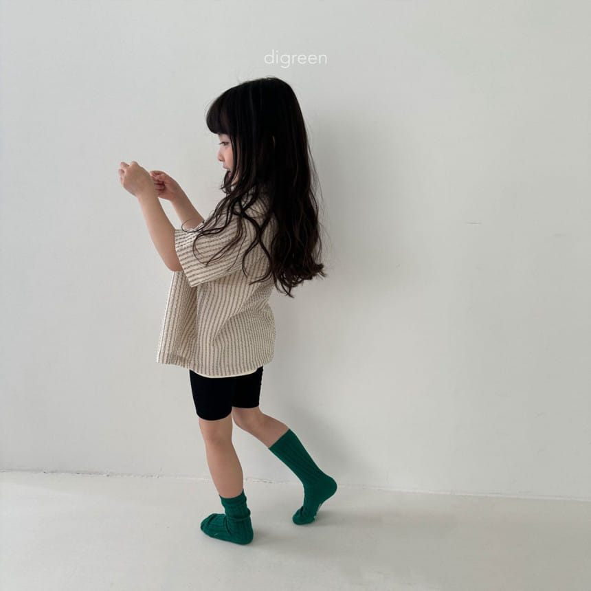Digreen - Korean Children Fashion - #fashionkids - Waffle Short Leggings - 9