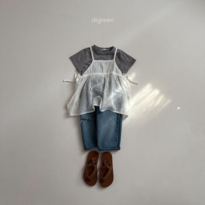 Digreen - Korean Children Fashion - #fashionkids - Letter Tee - 11