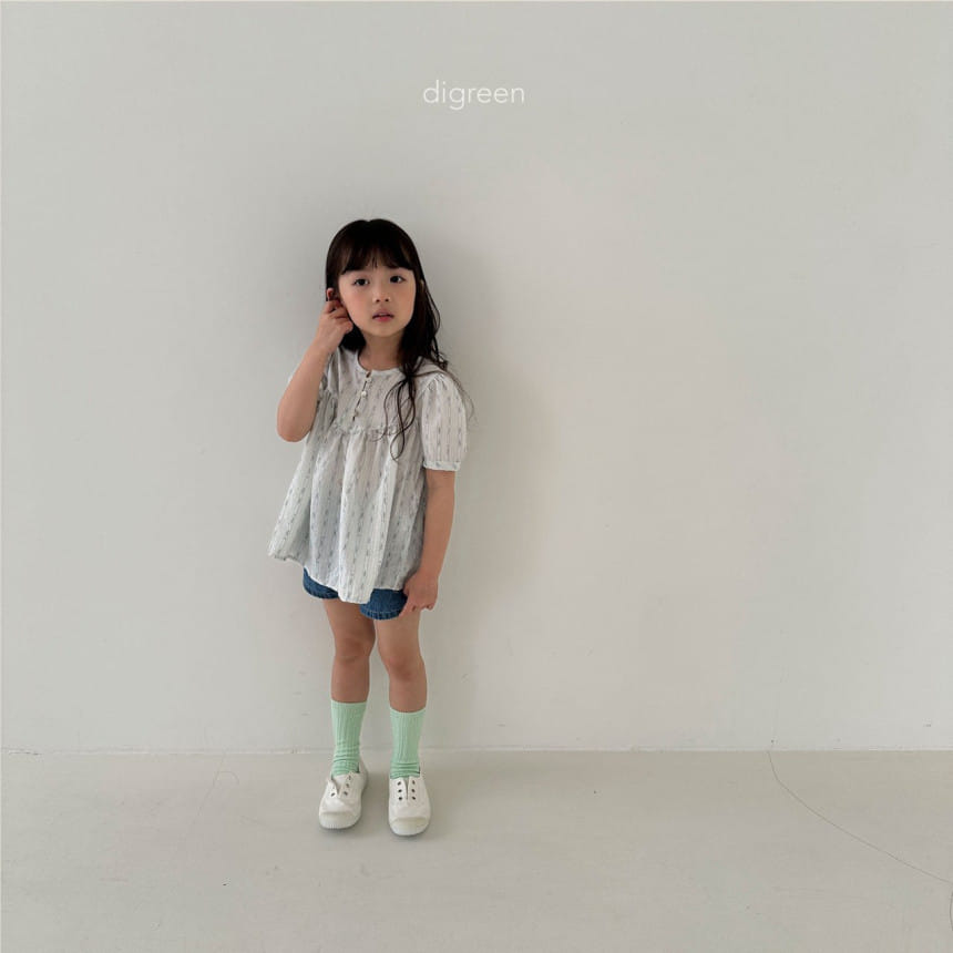 Digreen - Korean Children Fashion - #kidsshorts - Loving Blouse - 7