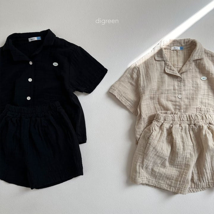Digreen - Korean Children Fashion - #kidsshorts - Yoru Shirt - 10