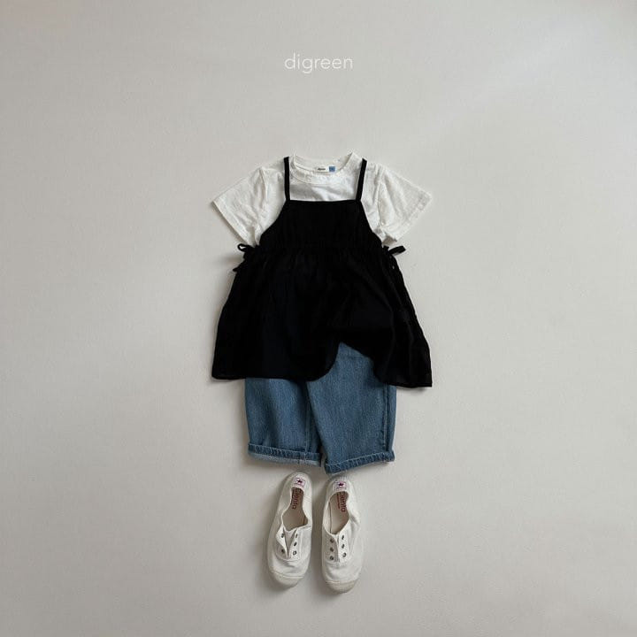 Digreen - Korean Children Fashion - #kidsshorts - Layered One-Piece - 11