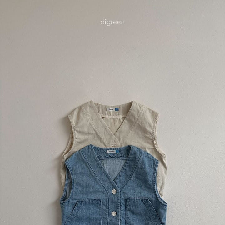 Digreen - Korean Children Fashion - #fashionkids - Mood Vest - 4
