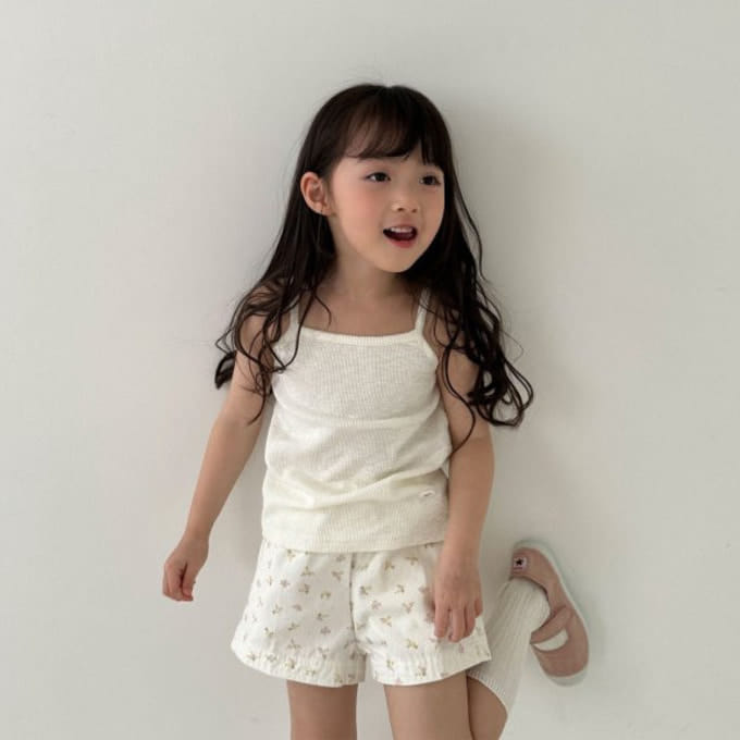 Digreen - Korean Children Fashion - #kidsshorts - Mellow Sleeveless Tee