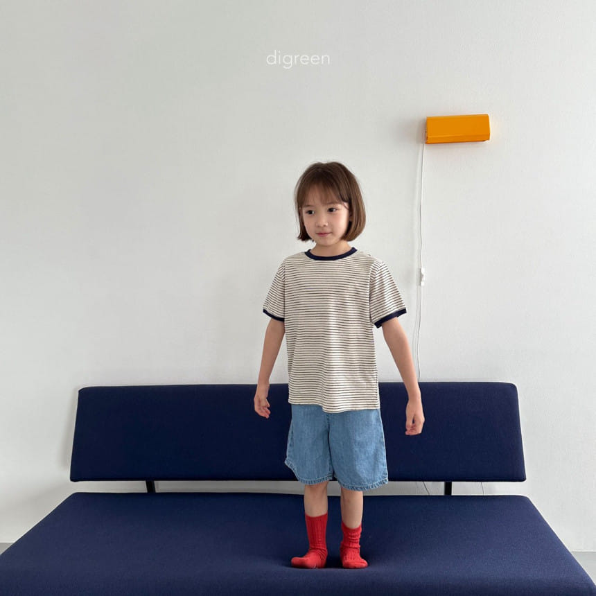 Digreen - Korean Children Fashion - #kidzfashiontrend - ST Color Tee - 7