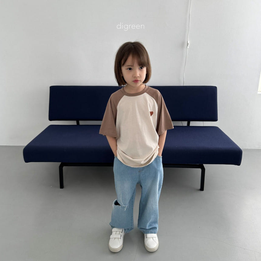 Digreen - Korean Children Fashion - #kidzfashiontrend - Cutting Denim Pants - 9