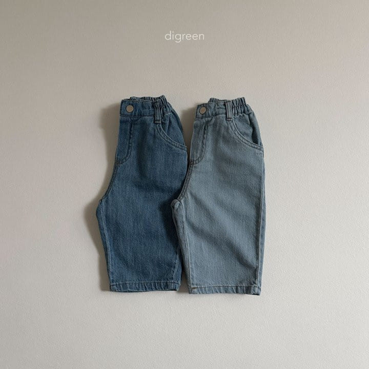 Digreen - Korean Children Fashion - #kidzfashiontrend - Denim Shorts - 6