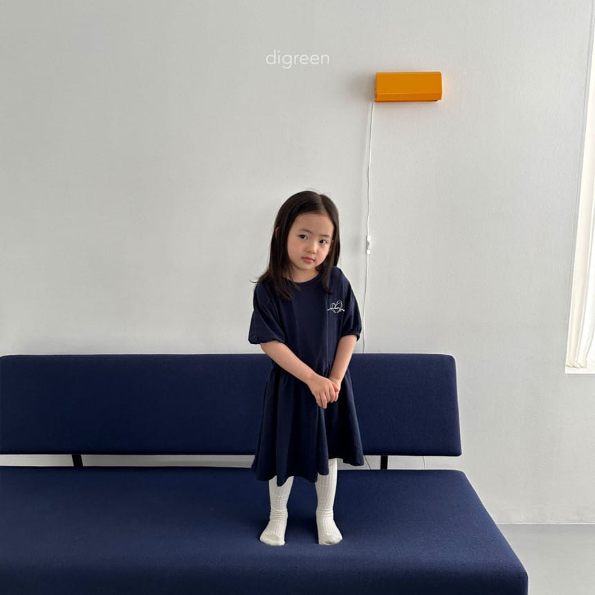 Digreen - Korean Children Fashion - #littlefashionista - Heart One-Piece - 10