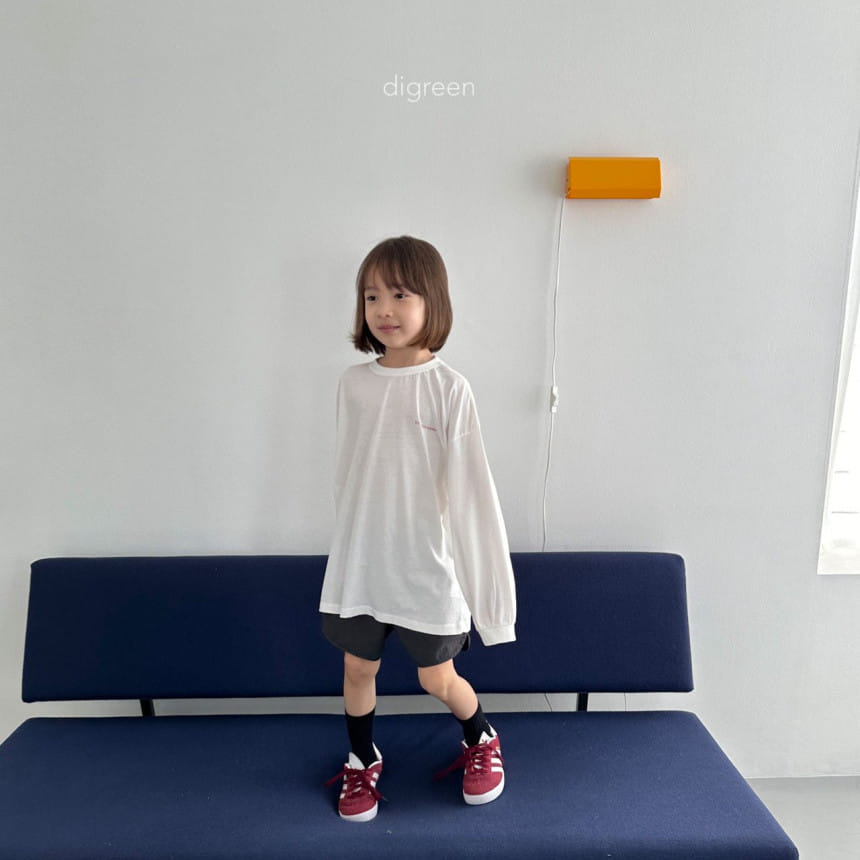 Digreen - Korean Children Fashion - #littlefashionista - Heart Long Tee - 5