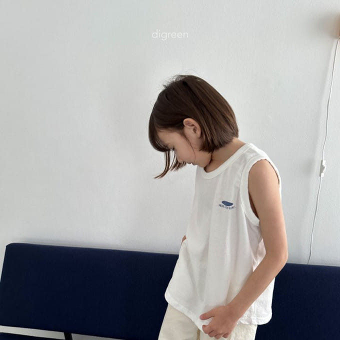 Digreen - Korean Children Fashion - #littlefashionista - With Sleeveless Tee