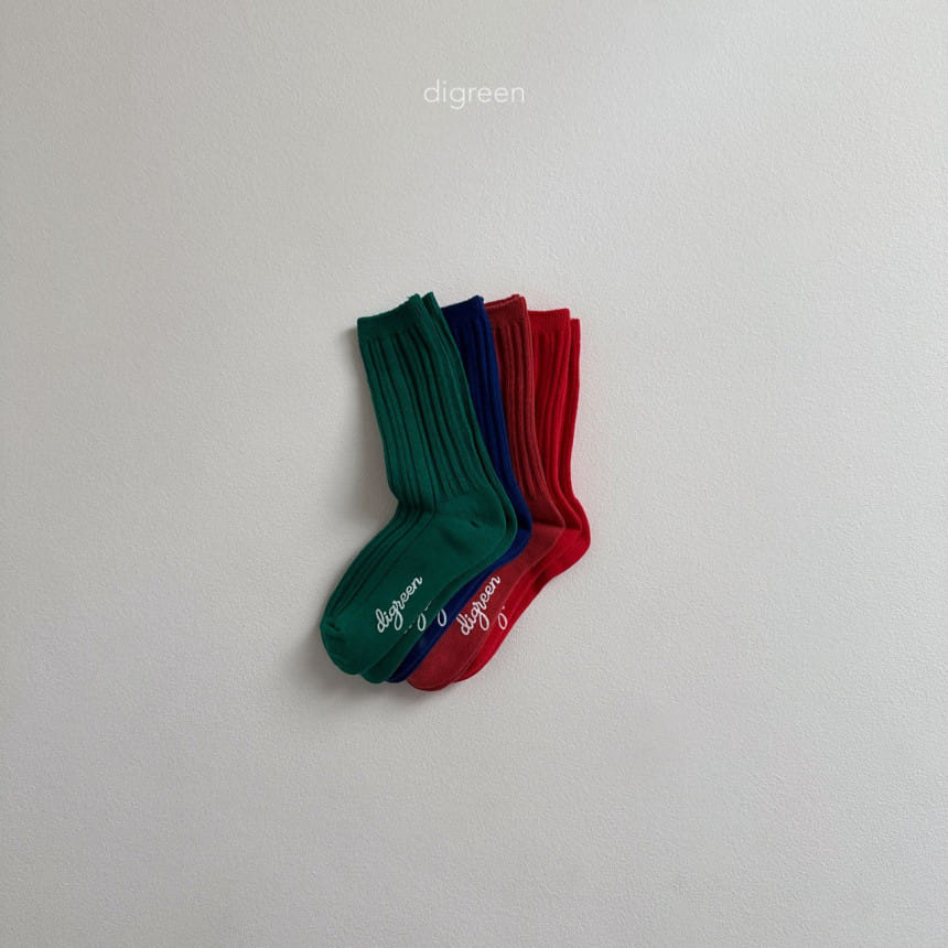 Digreen - Korean Children Fashion - #magicofchildhood - Vivid Socks - 2
