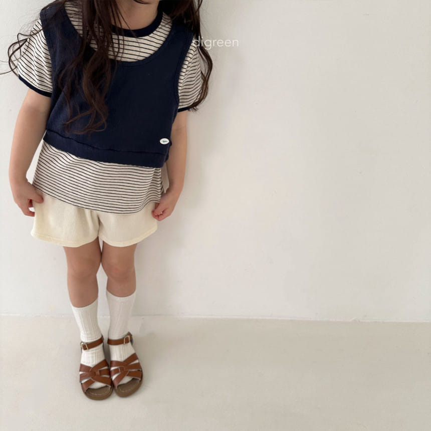 Digreen - Korean Children Fashion - #magicofchildhood - ST Color Tee - 10