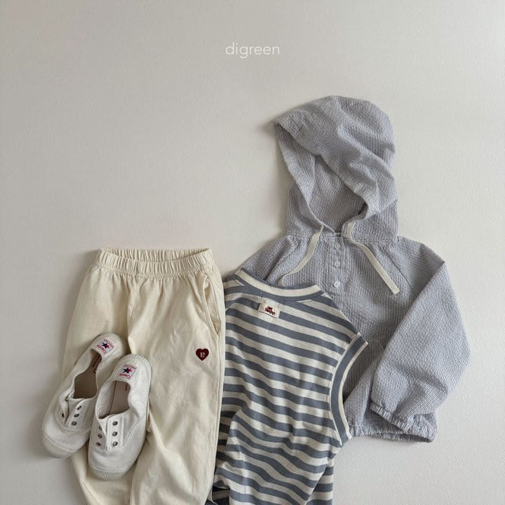 Digreen - Korean Children Fashion - #magicofchildhood - ST Point Sleevless Tee - 10
