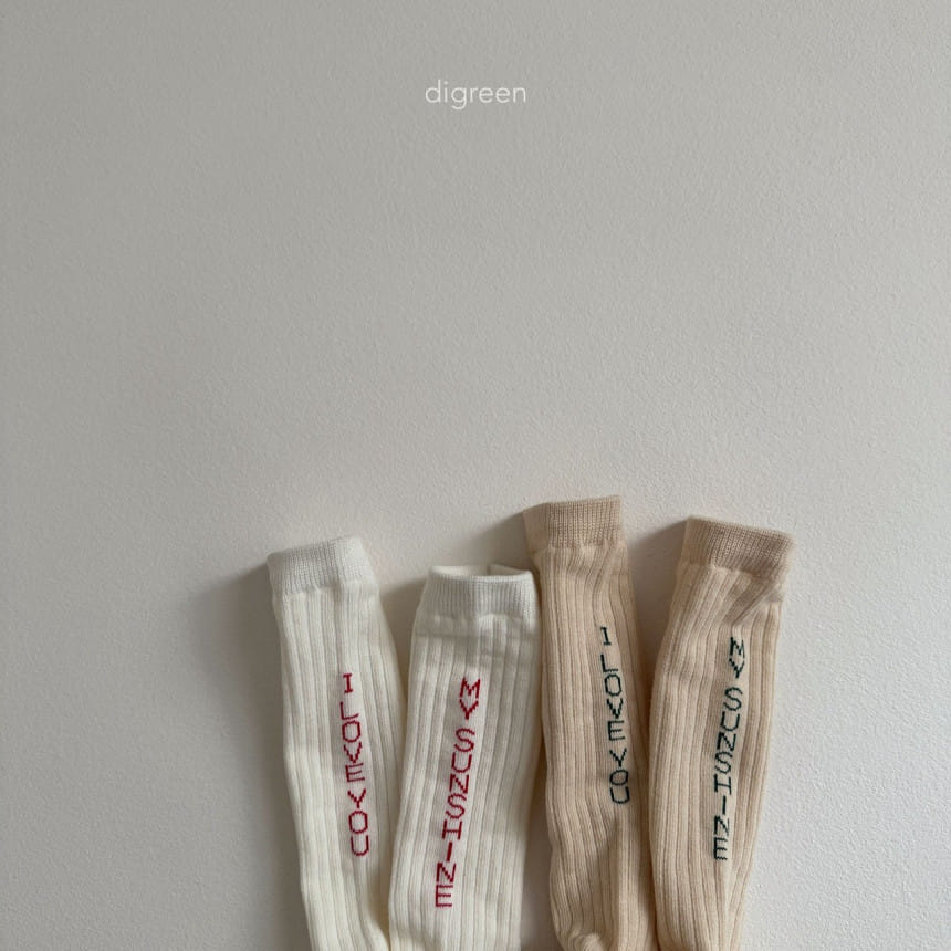 Digreen - Korean Children Fashion - #minifashionista - Sunshine Socks - 2