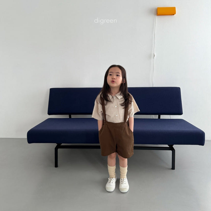 Digreen - Korean Children Fashion - #minifashionista - Bla Dungarees Pants - 10