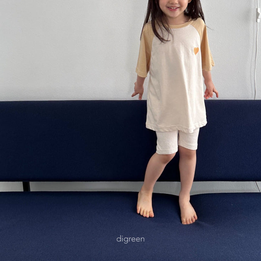 Digreen - Korean Children Fashion - #prettylittlegirls - Waffle Tee - 5