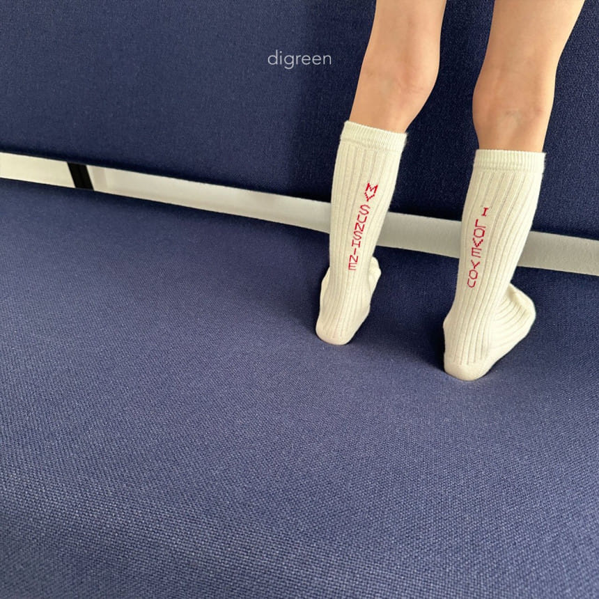 Digreen - Korean Children Fashion - #prettylittlegirls - Sunshine Socks - 4