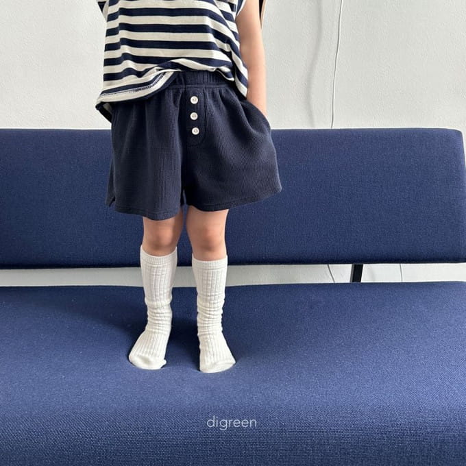 Digreen - Korean Children Fashion - #todddlerfashion - Waffle Pants