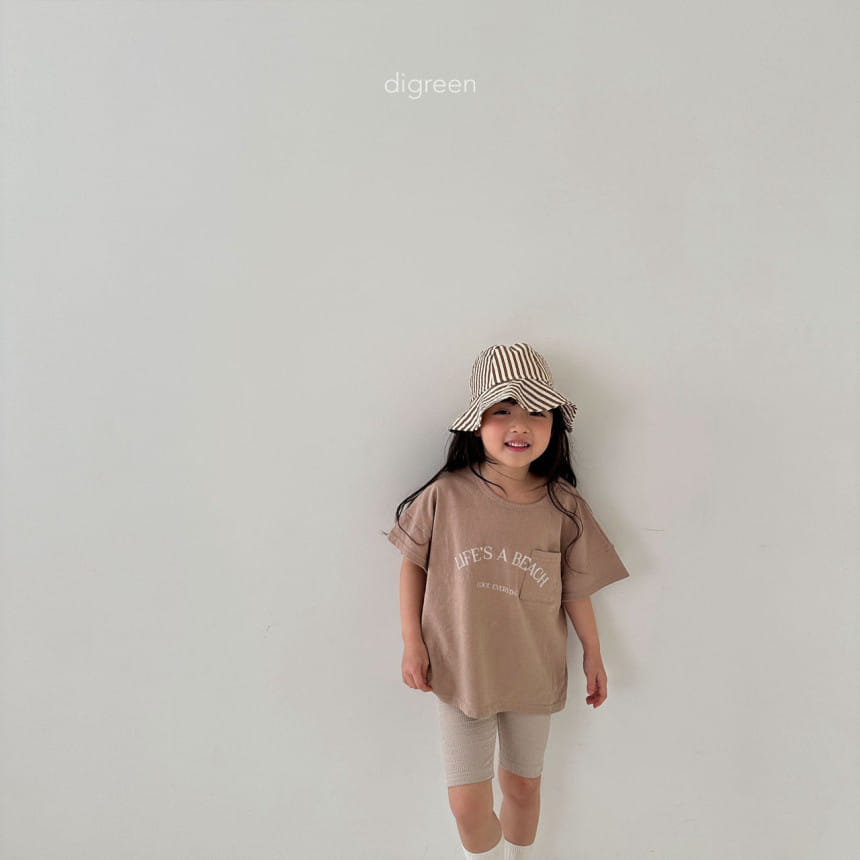 Digreen - Korean Children Fashion - #toddlerclothing - Waffle Short Leggings - 3