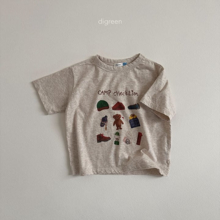 Digreen - Korean Children Fashion - #toddlerclothing - Camping Tee - 7