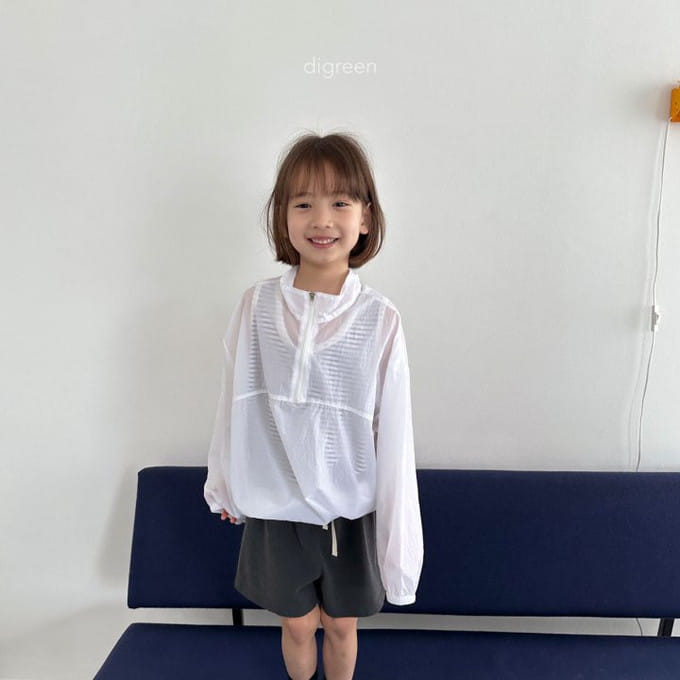 Digreen - Korean Children Fashion - #toddlerclothing - Summer Zip Up