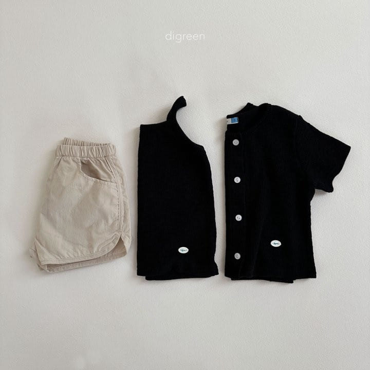 Digreen - Korean Children Fashion - #toddlerclothing - Mellow Sleeveless Tee - 10