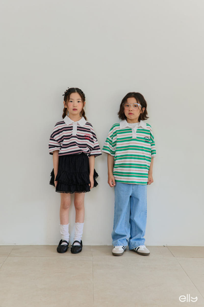 Ellymolly - Korean Children Fashion - #Kfashion4kids - Mind Collar Tee - 11