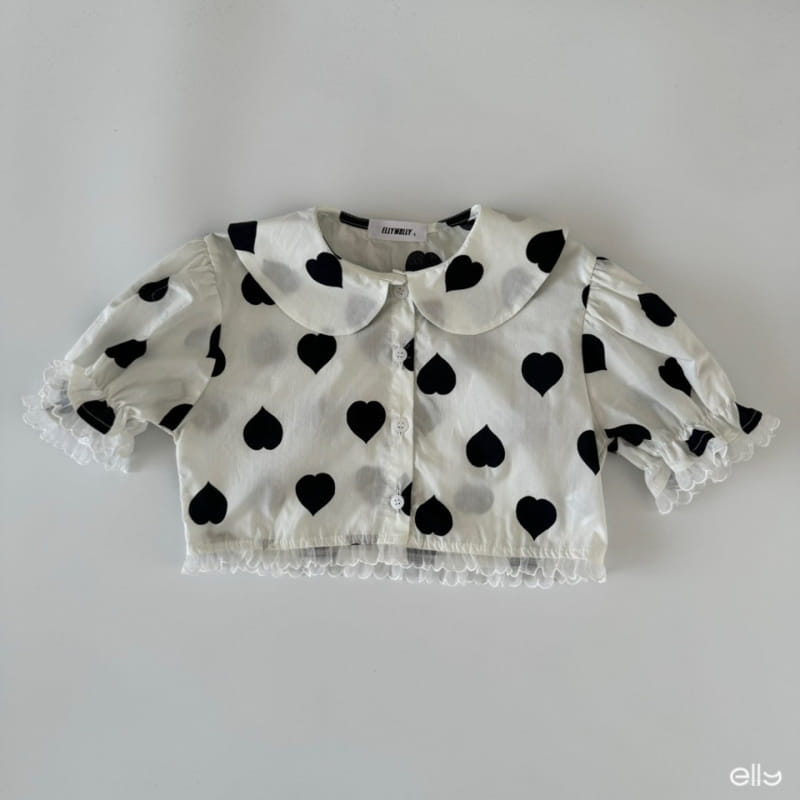 Ellymolly - Korean Children Fashion - #Kfashion4kids - Over Puff Blanc - 6