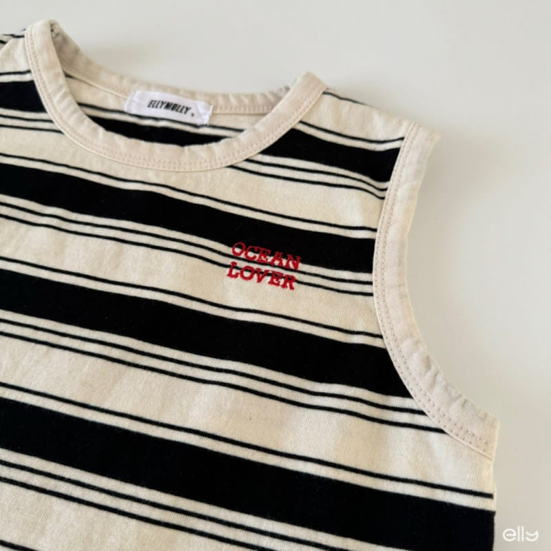 Ellymolly - Korean Children Fashion - #Kfashion4kids - Ocean ST Sleeveless Tee - 7