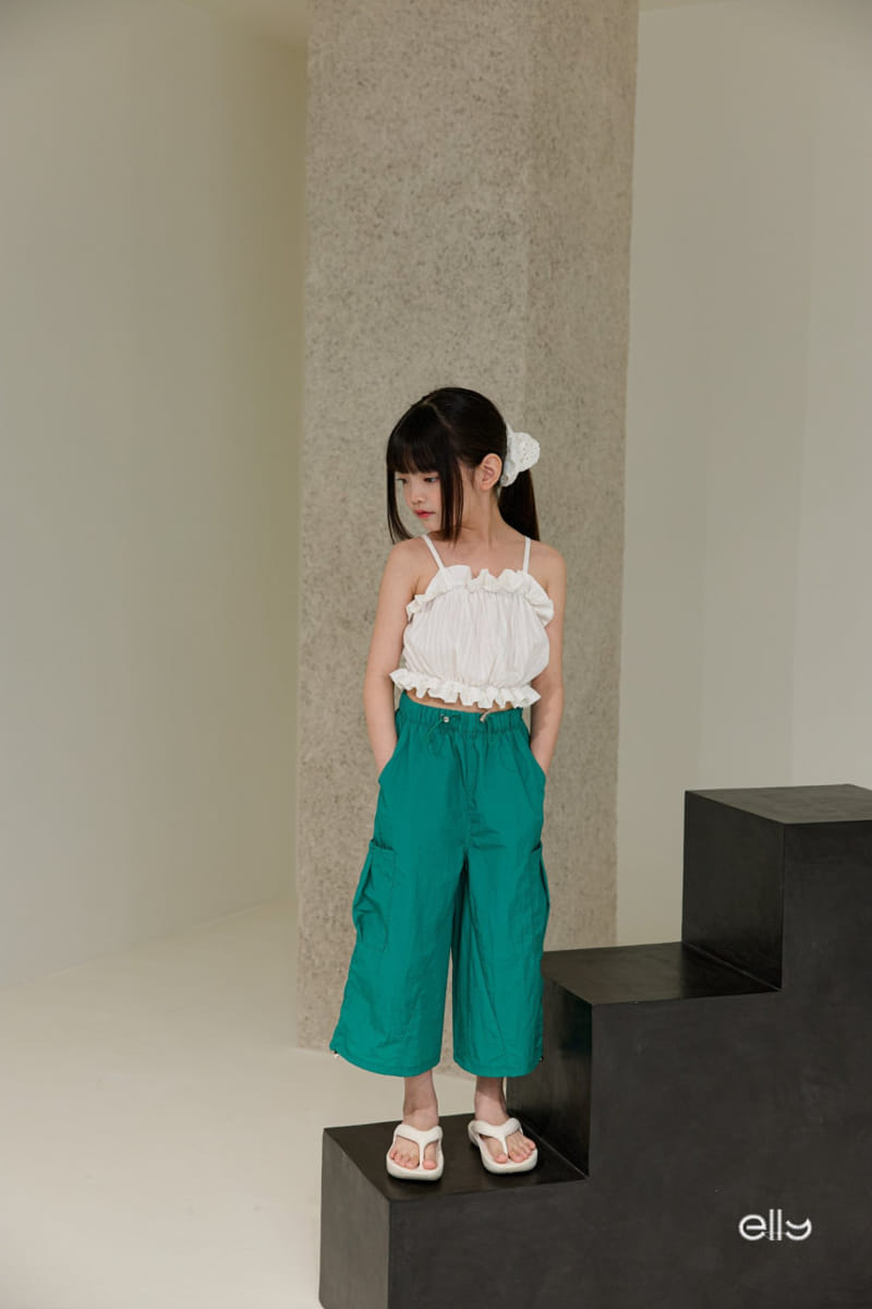 Ellymolly - Korean Children Fashion - #kidzfashiontrend - String Wide Shorts  - 4