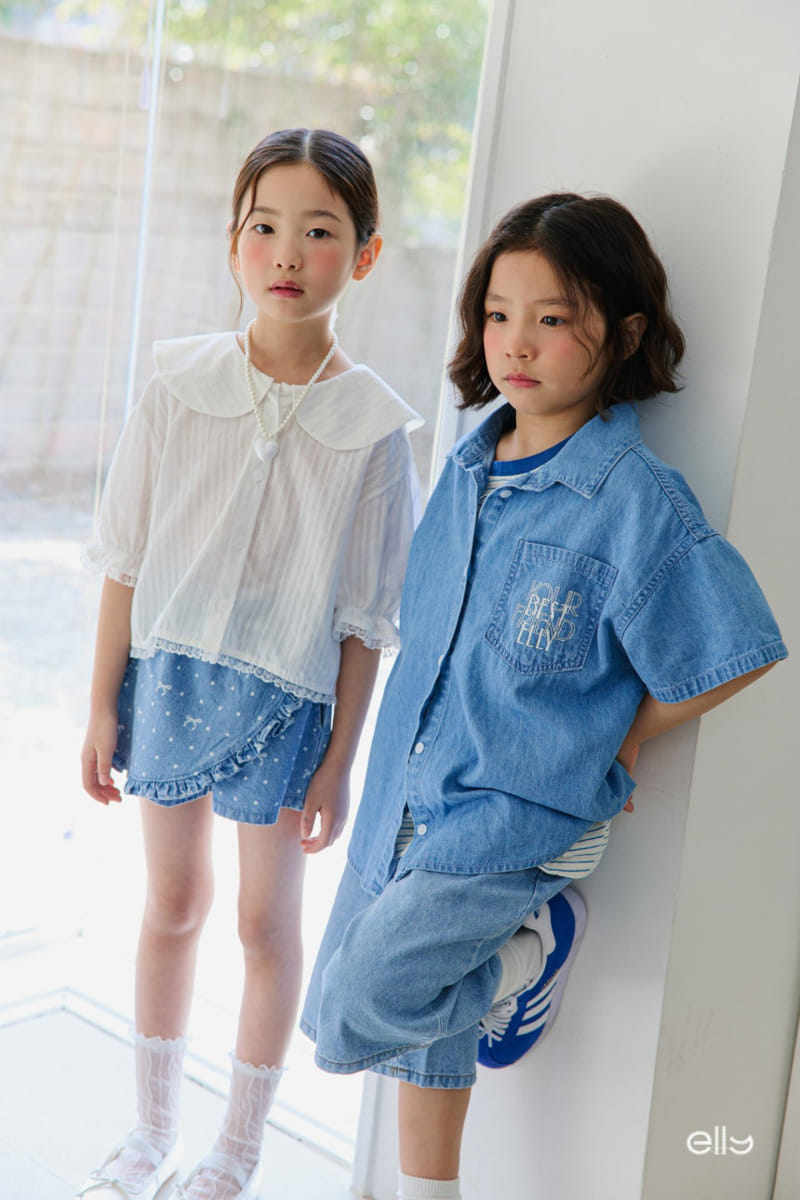 Ellymolly - Korean Children Fashion - #Kfashion4kids - Frill Wrap Shorts - 11
