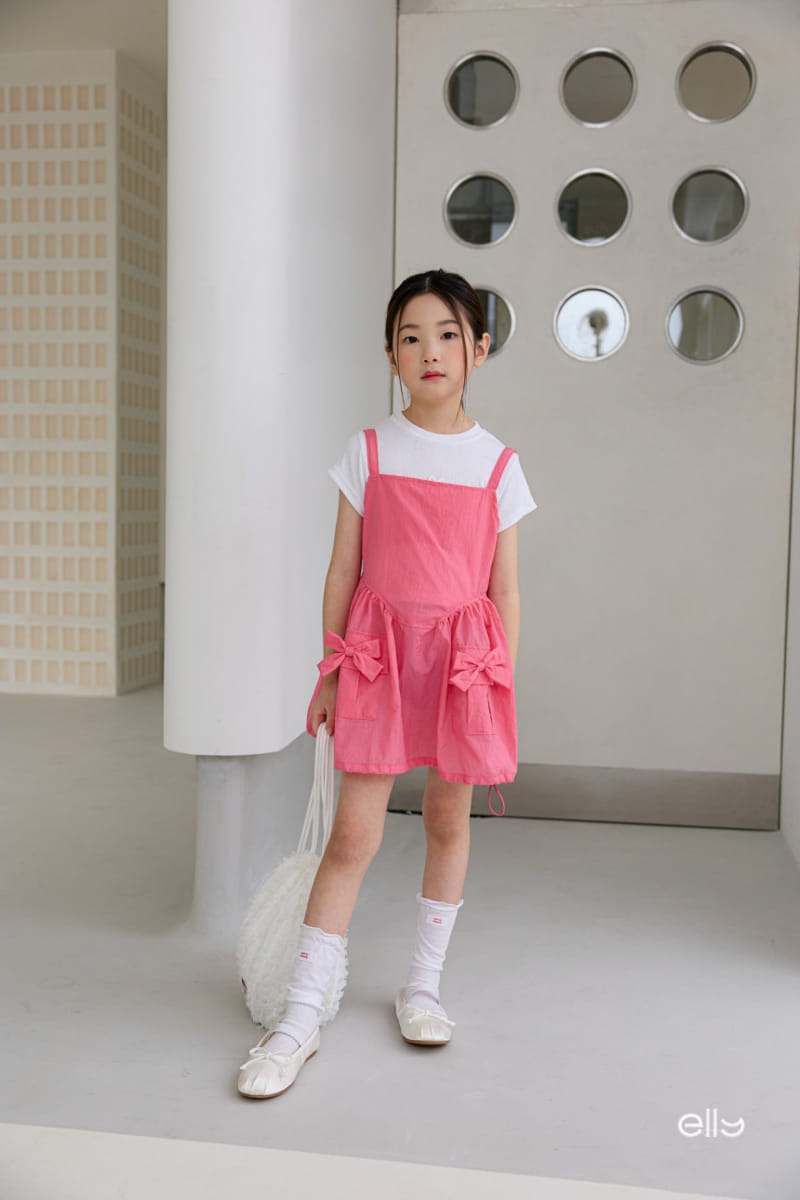 Ellymolly - Korean Children Fashion - #Kfashion4kids - Ribbon Balloon One-Piece - 5