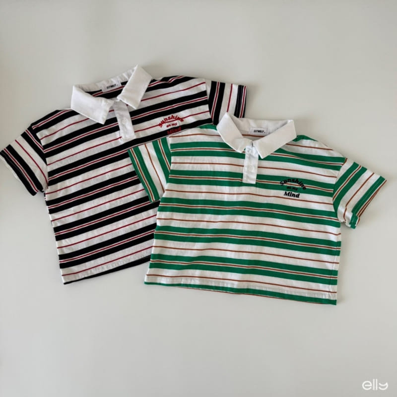 Ellymolly - Korean Children Fashion - #childofig - Mind Collar Tee - 3