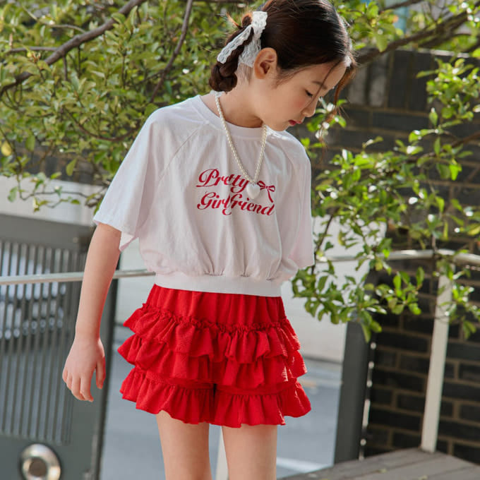 Ellymolly - Korean Children Fashion - #childofig - Click Kan Kan Skirt Pants