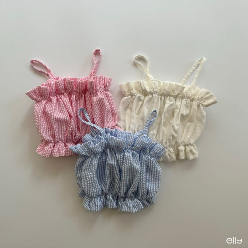 Ellymolly - Korean Children Fashion - #childrensboutique - Bandi Frill Bustier - 2
