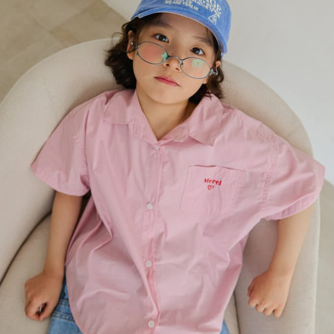 Ellymolly - Korean Children Fashion - #childrensboutique - Cream Crunch Shirt