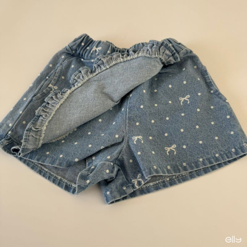 Ellymolly - Korean Children Fashion - #childofig - Frill Wrap Shorts - 4