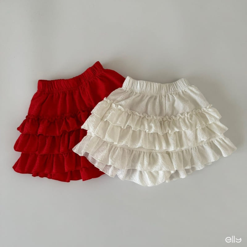 Ellymolly - Korean Children Fashion - #childrensboutique - Click Kan Kan Skirt Pants - 2
