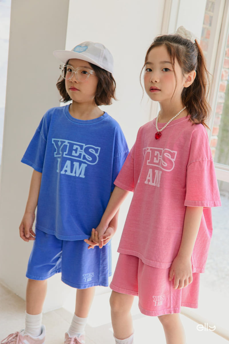 Ellymolly - Korean Children Fashion - #childrensboutique - Yes Dyeing Tee - 4